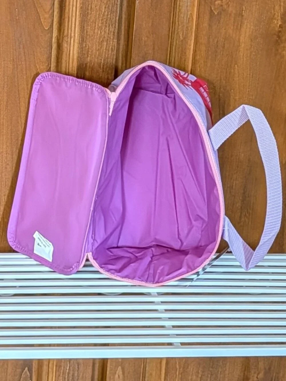 Trader Joe’s Mini Reusable Lavender Haze Insulated Cooler Bag -